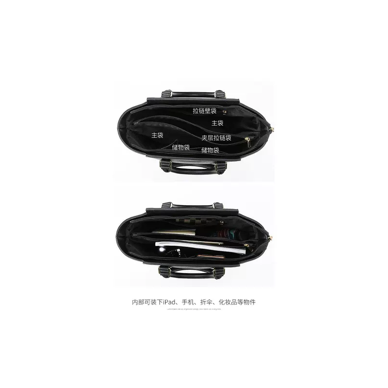 Cross-Border Handbag, High-Quality Large- Capacity Tote Bag, New Simple Women's...