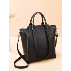 Cross-Border Handbag, High-Quality Large- Capacity Tote Bag, New Simple Women's...